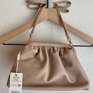 Vici Faux Leather clutch